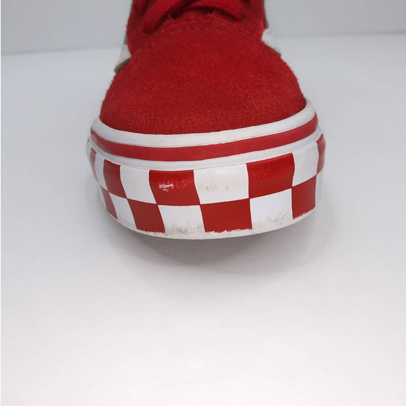 levi's kids red low top sneakers  / skate shoes / laces whit no box size 11c - Picture 6 of 10